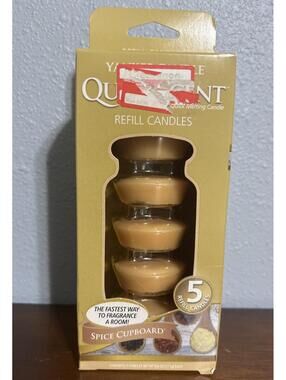 Yankee Candle Spice Cupboard Refill Candles NEW IN BOX 5 Pack